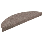 Tappetini Autoadesivi per Scale 20 pz Beige 56x17x3 cm