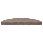 Tappetini Autoadesivi per Scale 20 pz Beige 56x17x3 cm