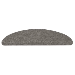 Tappetini Autoadesivi per Scale 20 pz Grigi 56x17x3 cm