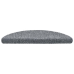 Tappetini Autoadesivi per Scale 20 pz Grigio Chiaro 56x17x3 cm
