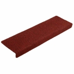 Tappetini Autoadesivi per Scale 20 pz Rosso Bordò 65x21x4 cm