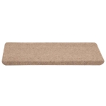 Tappetini Autoadesivi per Scale 30 pz Beige 65x24,5x3,5 cm