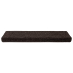 Tappetini Autoadesivi per Scale 30 pz Marrone 65x21x4 cm