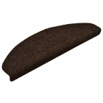 Tappetini Autoadesivi per Scale 30 pz Marrone 65x21x4 cm