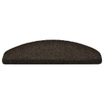 Tappetini Autoadesivi per Scale 30 pz Marrone Scuro 65x21x4 cm