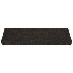 Tappetini Autoadesivi per Scale 30 pz Marrone Scuro 65x21x4 cm