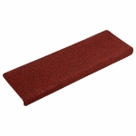 Tappetini Autoadesivi per Scale 30 pz Rossi 65x21x4 cm