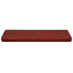 Tappetini Autoadesivi per Scale 30 pz Rossi 65x21x4 cm