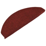 Tappetini Autoadesivi per Scale 30 pz Rossi 65x22,5x3,5 cm