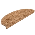 Tappetini per Scale 10 pz 65x21x4 cm Beige