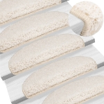 Tappetini per Scale 10 pz 65x21x4 cm Bianchi