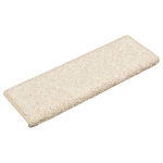 Tappetini per Scale 10 pz 65x21x4 cm Bianchi