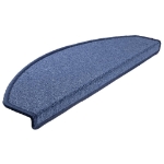 Tappetini per Scale 10 pz 65x24x4 cm Blu