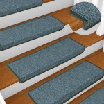 Tappetini per Scale 15 pz 65x21x4 cm Verdi