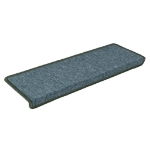 Tappetini per Scale 15 pz 65x21x4 cm Verdi