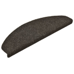 Tappetini per Scale 15 pz Antracite 65x21x4 cm Agugliati