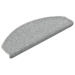 Tappetini per Scale 15 pz Grigio Chiaro 65x24x4 cm