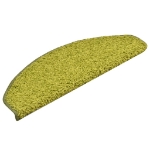 Tappetini per Scale 15 pz Verdi 65x21x4 cm