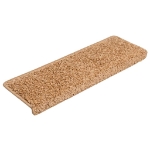 Tappetini per Scale 20 pz 65x21x4 cm Beige