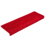 Tappetini per Scale 20 pz 65x21x4 cm Rossi