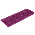 Tappetini per Scale 20 pz 65x21x4 cm Viola