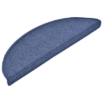 Tappetini per Scale 30 pz Blu 56x17x3 cm