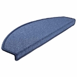 Tappetini per Scale 30 pz Blu 65x24x4 cm
