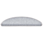 Tappetini per Scale 30 pz Grigio Chiaro 56x17x3 cm