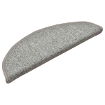 Tappetini per Scale 30 pz Grigio Chiaro 56x17x3 cm