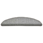 Tappetini per Scale 30 pz Grigio Chiaro 56x17x3 cm
