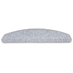 Tappetini per Scale 30 pz Grigio Chiaro 65x24x4 cm