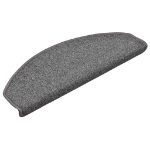 Tappetini per Scale 30 pz Grigio Scuro 65x24x4 cm