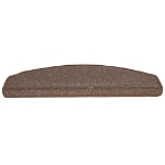 Tappetini per Scale 30 pz Marrone Caffè 65x24x4 cm