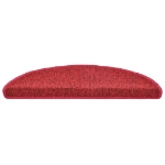 Tappetini per Scale 30 pz Rosso Bordò 56x17x3 cm