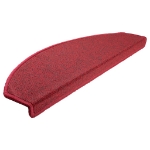 Tappetini per Scale 30 pz Rosso Bordò 65x24x4 cm