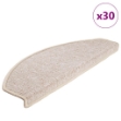Tappetini per Scale 30 pz Tortora 65x24x4 cm