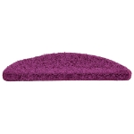 Tappetini per Scale 30 pz Viola 56x17x3 cm