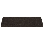 Tappetini per Scale Tessuto Agugliato 15 pz 65x21x4 cm