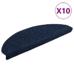 Tappetini Scale Adesivi 10 pz 65x21x4 cm Blu Marino Agugliati