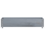 Paretale per Pallet Grigio 100x50 cm in Legno Massello di Pino