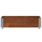 Paretale per Pallet Marrone 80x60 cm in Legno Massello di Pino