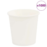Bicchieri da Caffè in Carta 1000 pz 4oz 100ml Bianco