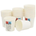 Bicchieri da Caffè in Carta 1000 pz 4oz 100ml Bianco