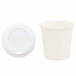 Tazze da Caffè in Carta con Coperchi 1000 pz 4oz 100 ml