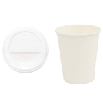 Tazze da Caffè in Carta con Coperchi 1000 pz 8oz 200 ml