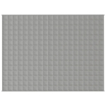 Coperta Ponderata Grigia 150x200 cm 7 kg Tessuto