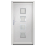 Porta Ingresso Bianca 98x208 cm in PVC