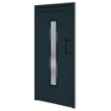 Porta Ingresso Antracite 98x208 cm in PVC
