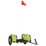 Rimorchio da Bici Verde Oxford e Ferro