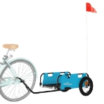 Rimorchio da Bici Blu Oxford e Ferro